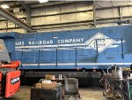 SMS U-Boat inside the Pureland Shops shed